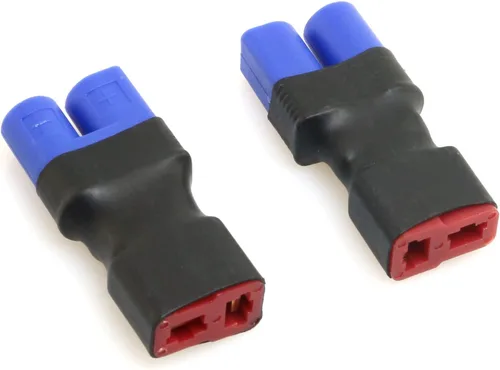 Miniatura 4 de DGZZI Sin cables Conector 2PCS EC3 macho a hembra T-Plug Adaptador para RC FPV Vehículo Power Wire Lipo Batería