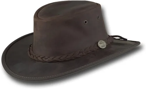 Miniatura 15 de Barmah Hats Sombrero plegable de cuero Bronco - Artículo 1060
