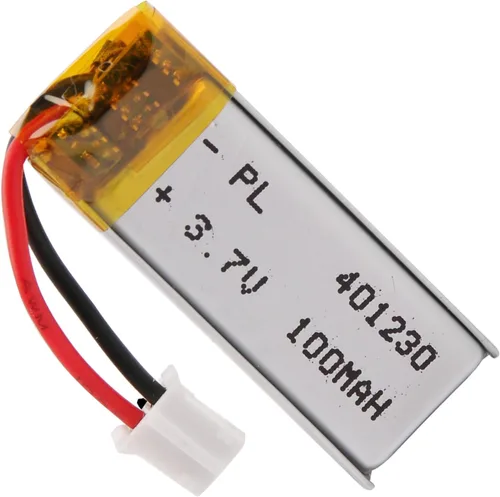 Miniatura 12 de Batería Lipo de 3.7V 1000mAh 102050 Batería recargable de polímero de litio con conector JST PH2.0.000 in para altavoz Bluetooth, GPS, reloj