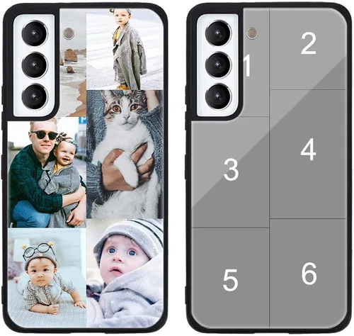 Miniatura 79 de Funda de teléfono personalizada para Samsung Galaxy S22+ / S22 Plus 5G, funda de TPU suave de vidrio templado antiarañazos personalizada con foto
