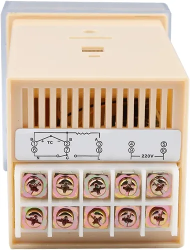 Miniatura 2 de TED-2001 Pointer Temperature Controller 0-400 Degrees Celsius K Type Thermostat AC220V