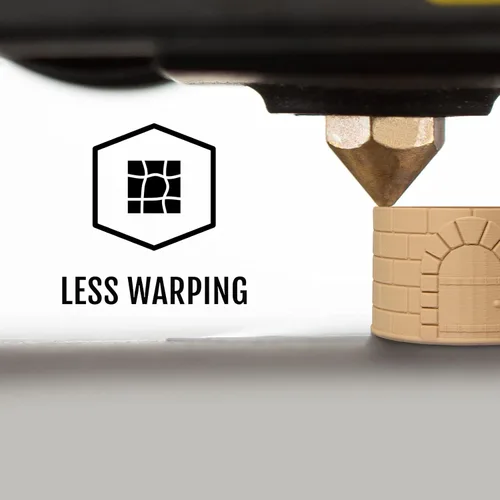 Miniatura 5 de HATCHBOX - Filamento para impresora 3D de PLA mate, precisión dimensional +/- 0.03 mm, carrete de 1 kg, 1.75 mm, color Kraft Papel kraft