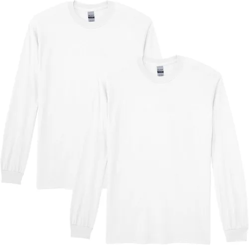 Miniatura 41 de Gildan - Camiseta DryBlend de manga larga para adulto, estilo G8400, paquete de 2