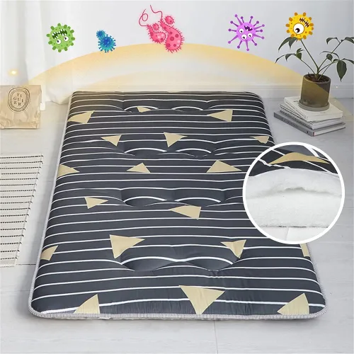 Miniatura 3 de ZWDYY Colchón de futón japonés, colchón enrollable para dormitorio de estudiantes, colchón para cama de suelo, colchón, colchón plegable tatami