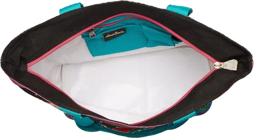 Miniatura 5 de Laurel Burch (LB5230) Bolso de hombro con cremallera superior 19, 1/2 pulgada por 6, 3/4 pulgadas por 15 pulgadas, Fantasticats