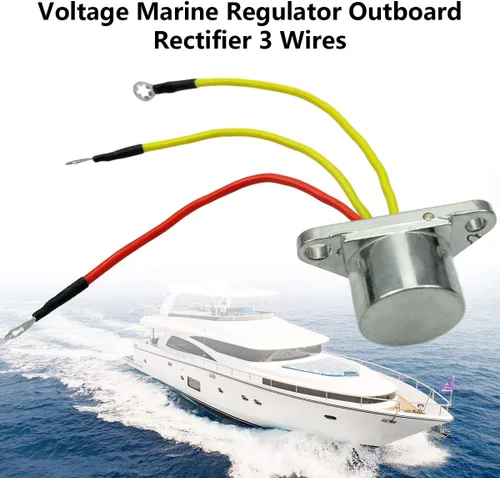 Miniatura 2 de Rectificador fuera de borda 3 cables para Johnson Evinrude 1980-2001 15 60 65 75 85 88 9.9 90 100 110 112 115 140 150 175 200 235 HP, reemplazo