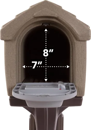 Miniatura 4 de Buzón fácil para el hogar, arenisca, fabricado en los Estados Unidos