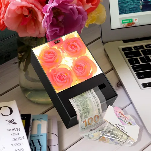 Miniatura 5 de Caja de dinero para regalo en efectivo con tirador, cajas de regalo de dinero en efectivo para cumpleaños, Navidad, graduación, día de la madre