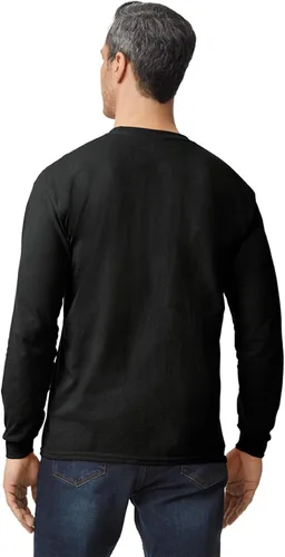 Miniatura 4 de Gildan - Camiseta DryBlend de manga larga para adulto, estilo G8400, paquete de 2