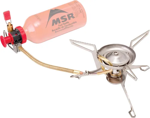 MSR WhisperLite International - Estufa compacta multicombustible para camping y mochilero