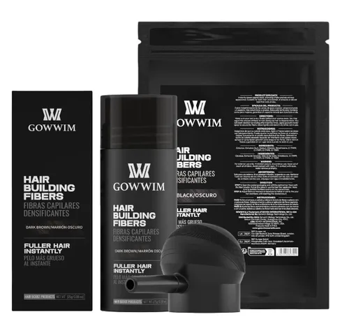 Miniatura 11 de Gowwim Aplicador de fibra capilar: distribuye fácilmente las fibras de manera uniforme, cubre y mezcla raíces 0.42 oz/0.88 oz