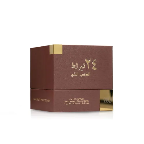 Miniatura 3 de Lattafa Eau De Parfum Spray de Oro Puro de 24 Quilates Unisex 3.4 Oz