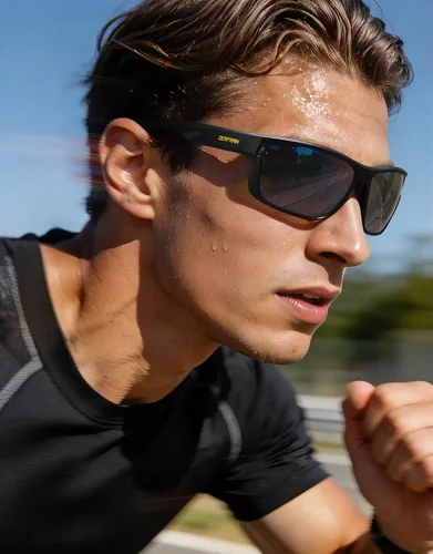 Miniatura 6 de DEAFRAIN Lentes de sol deportivos polarizados para hombres y mujeres, ideales para correr, pescar, conducir, marco irrompible con protección UV