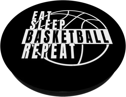 Miniatura 3 de PopSockets - Juego de baloncesto con bola de equipo deportivo y soporte para teléfonos y tabletas