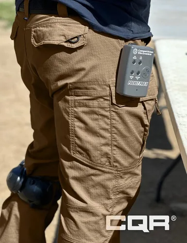 Miniatura 6 de CQR - Pantalones tácticos elásticos para hombre, pantalones cargo de ripstop resistentes al agua, pantalones ligeros para trabajo al aire libre