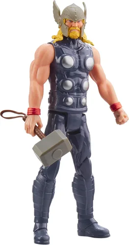 Marvel Avengers Titan Hero Series - Figura de acción de Thor de 12 pulgadas para juegos de rol de superhéroes, juguetes Avengers Action Heroes,