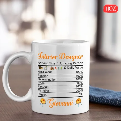 Miniatura 4 de Taza de café personalizada para diseño de interiores, diseño de interiores, taza de diseño de interiores, taza de diseño de interiores, regalo