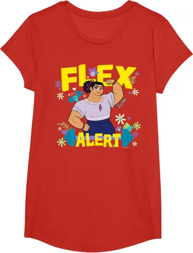 Miniatura 53 de Disney Encanto Luisa Madrigal Flex Alert Camiseta, Negro
