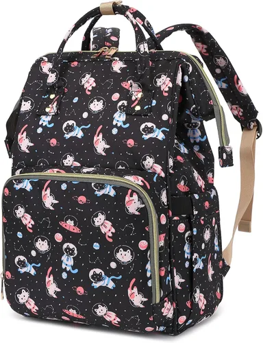 Miniatura 10 de Mochila para computadora portátil para mujer, mochila escolar para la universidad, mochila de trabajo, negocios, viajes, mochilas para computadora