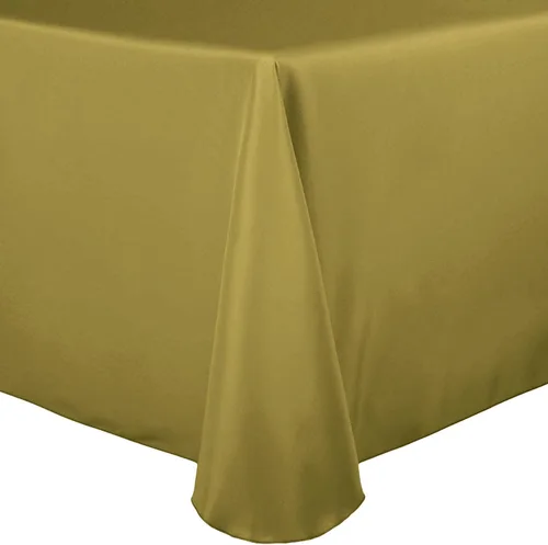 Miniatura 22 de ULTIMATE TEXTILE Mantel ovalado de lino de poliéster de 52 x 70 pulgadas, color jade