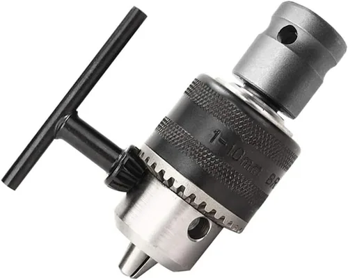 Miniatura 2 de Yakamoz Portabrocas de llave de 0.059-0.394 in de capacidad de 1/16 a 3/8 pulgadas para herramienta de conversión de llave de impacto de aire
