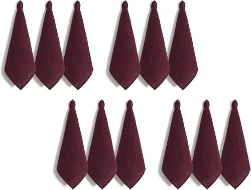 Miniatura 28 de Paños de cocina de lino de Linen World 14 x 28 pulgadas, juego de 6 paños de cocina y té decorativos, paños de cocina de lino europeo lavados