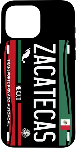 Miniatura 19 de Placa de matrícula Zacatecas para iPhone 13 Pro Max, Zacatecas México, funda Zacatecas