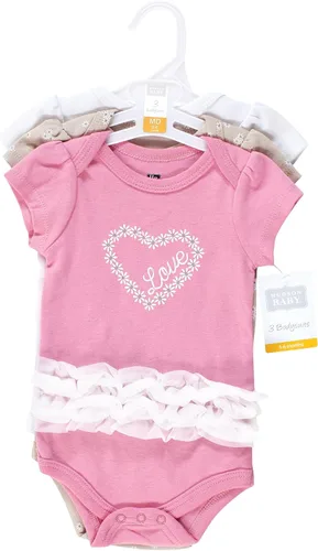 Miniatura 243 de Hudson Baby baby-girls Cotton Bodysuits 3-pack
