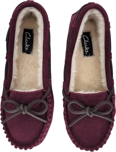 Miniatura 5 de Clarks Mocasines de gamuza para mujer para interiores y exteriores