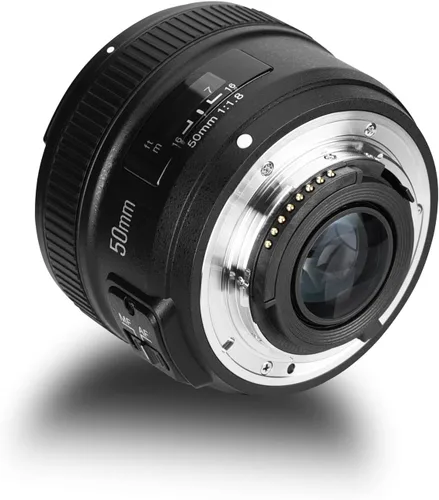 Miniatura 4 de YONGNUO YN 50 mm F1,8N lente principal estándar enfoque manual automático de gran apertura, AF MF para cámaras Nikon DSLR
