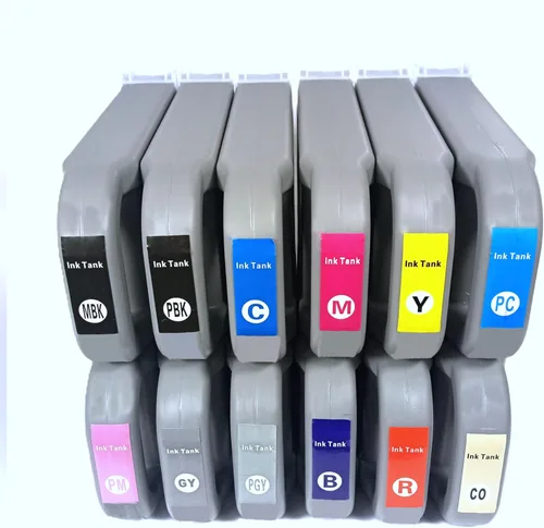 VC - Cartucho de repuesto compatible con Canon PFI-1700 (negro mate, negro fotográfico, cian, magenta, amarillo, foto cian, foto magenta, gris, gris