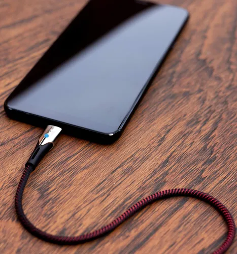 Miniatura 2 de AGOZ Cable USB C tipo 3A de 6 pies con cargador rápido de luz LED compatible con Samsung Galaxy S26 S25 S24 S23 S22, A15 A16 A17 A34 A36 A54, Z Fold