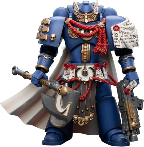 Miniatura 2 de JOYTOY Warhammer 40,000 1/18 Figura de acción Ultramarines Honour Guard 2 Colección Figuras modelo (4.88 pulgadas)