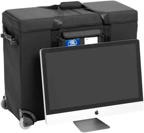 Miniatura 2 de Tenba Caja de aire para equipo de computadora de transporte para Apple iMac de 27 pulgadas con ruedas (634-725)