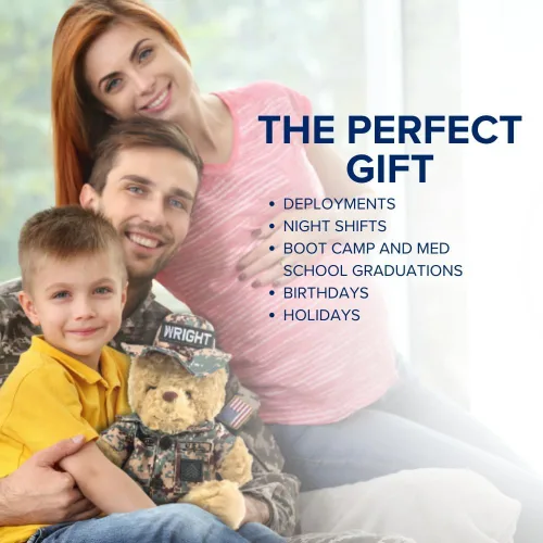 Miniatura 6 de ZZZ Bears Airman Sleeptight Air Force - Oso de peluche con libro de cuentos y sistema de sueño, regalo reconfortante para niños de la Fuerza Aérea