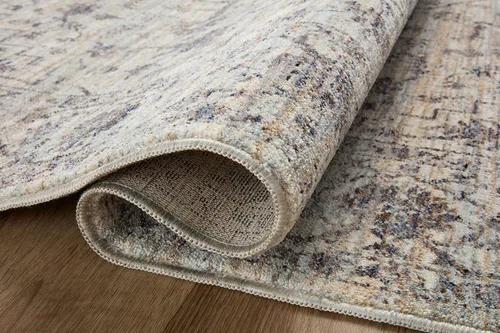 Miniatura 5 de Loloi II Sorrento Collection SOR-01 - Alfombra decorativa, 2'-0" x 3'-0", Mist/Carbón Niebla / Carbón vegetal