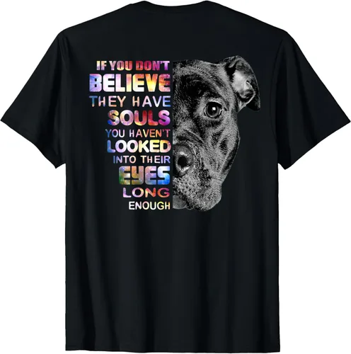 Miniatura 2 de I Love My Pitbull - Camisa de regalo para mujer Love Her Pitbull, Negro, S