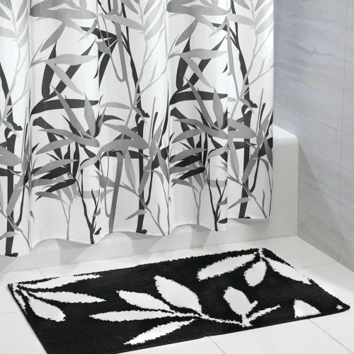 Miniatura 4 de Cortina de ducha Anzu de InterDesign , Poliéster, Gris, Estándar
