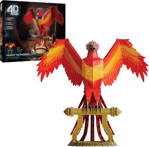 Miniatura 15 de 4D Build, Kit de modelo 3D de Hogwarts Express de Harry Potter, coleccionables de Harry Potter y decoración de escritorio, rompecabezas