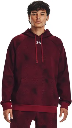Miniatura 2 de Under Armour - Sudadera entallada de vellón con capucha para hombre modelo Rival
