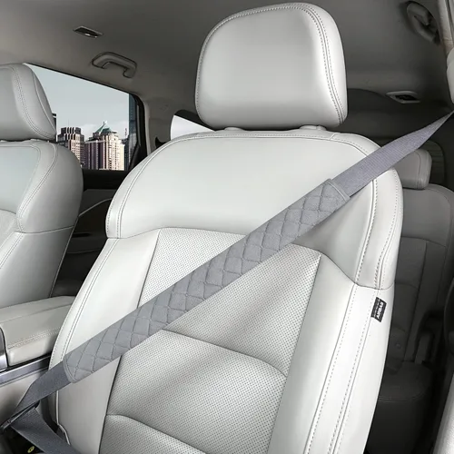 Miniatura 32 de HighnessHwoo Fundas de cinturón de seguridad extra largas para adultos, niños, mujeres y hombres, suave para cinturón de seguridad de automóvil