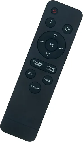 Miniatura 2 de Control remoto de repuesto aplicable para altavoz ONN Soundbar 100019624 100020788 100024201 100008045 Barra de sonido Sistema de cine en casa