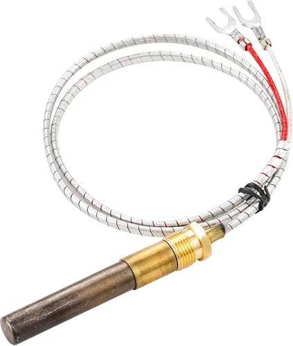 Q313A - Generador de termopila de 36 pulgadas, chimenea de gas natural propano termopila de 750 milivoltios para calentador de agua a gas, chimenea,