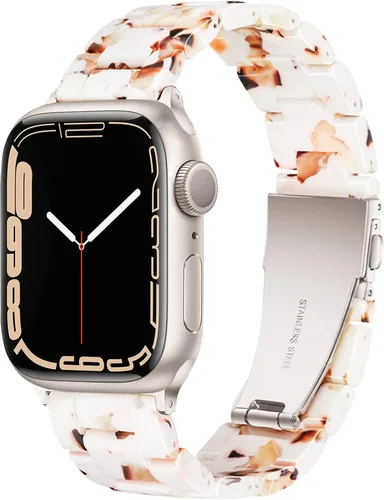 Miniatura 20 de Bandas para Apple Watch Light House - Correas de resina ligera de moda para iWatch para mujeres y hombres 38mm/40mm/41mm/42mm (Series 11 10)
