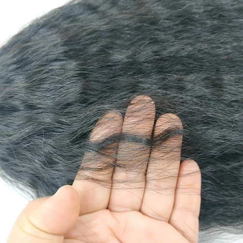 Miniatura 8 de Extensiones de cabello humano brasileño con cinta adhesiva, extensiones de cabello humano brasileño Yaki grueso, 40 unidades, 3.53 oz