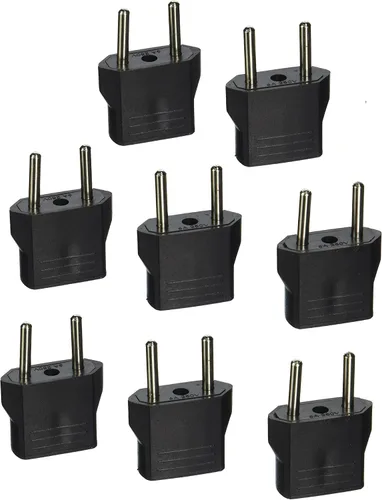 Miniatura 16 de Adaptador de corriente universal internacional convertidor de punta de enchufe - Convertir Europa, EU/UK/CN/AU a Estados Unidos - Ideal