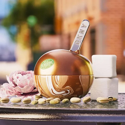Miniatura 2 de DKNY Be Delicious Latte Pistachio Eau de Parfum Perfume en espray para mujer, 1.7 onzas líquidas