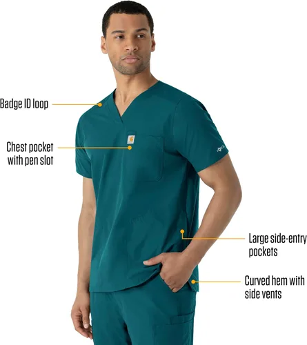 Miniatura 2 de Carhartt Scrubs C16113 Force Modern Fit V-Neck Top