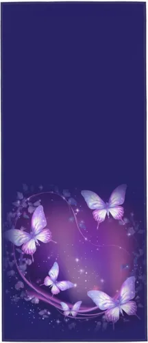 Miniatura 34 de Toallas suaves para los dedos, toalla de mano de fuego y agua para regalo durante todas las estaciones, 12 x 27.5 pulgadas