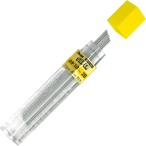 Miniatura 4 de Pentel Hi-Polymer Super Minas de repuesto, Gris
